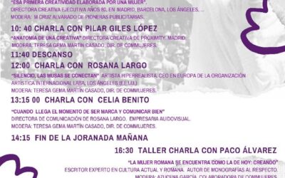 XXIII JORNADAS COMMUJERES, CREATIVIDAD CON NOMBRE DE MUJER